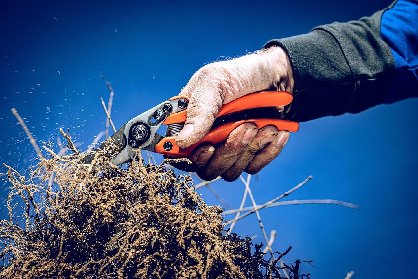 Bypass Gartenschere, Ergonomischer Griff Single