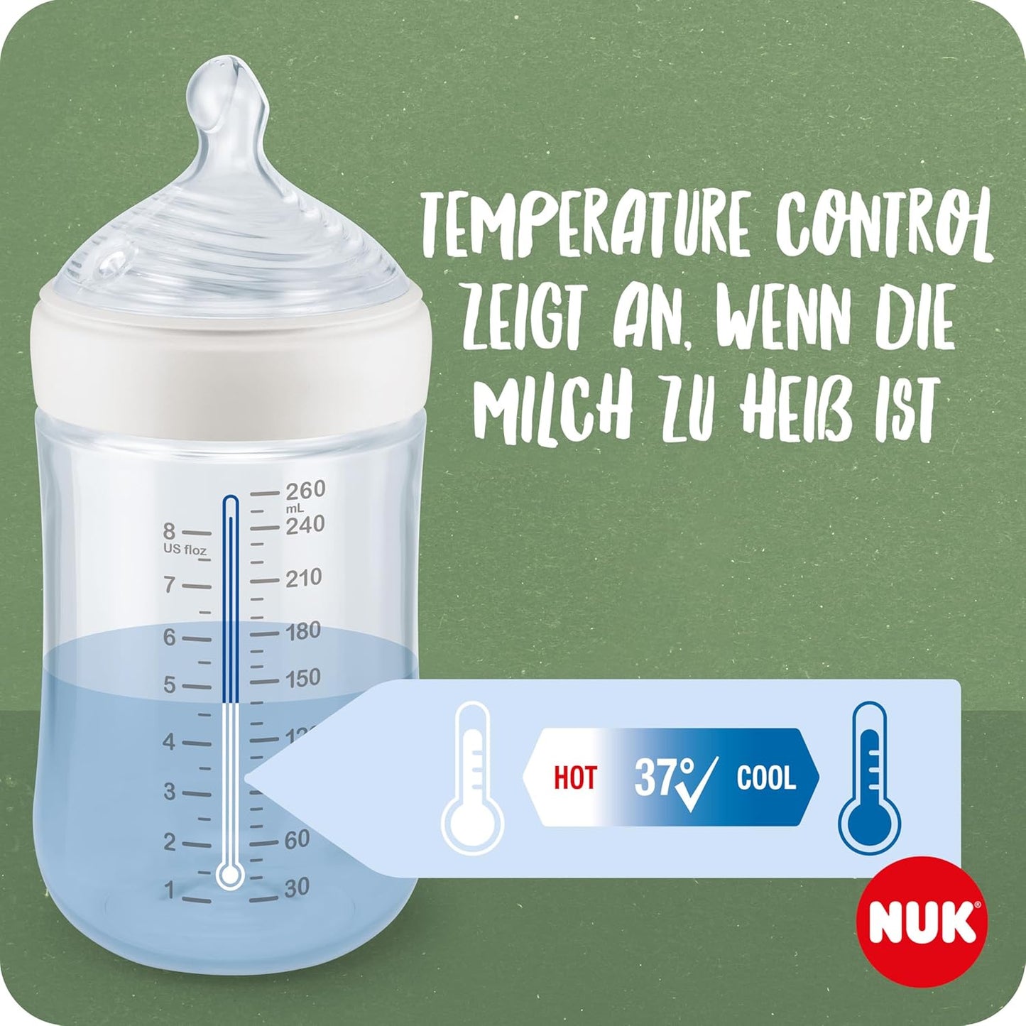Babyflaschen- und Schnuller-Set Nature Perfect