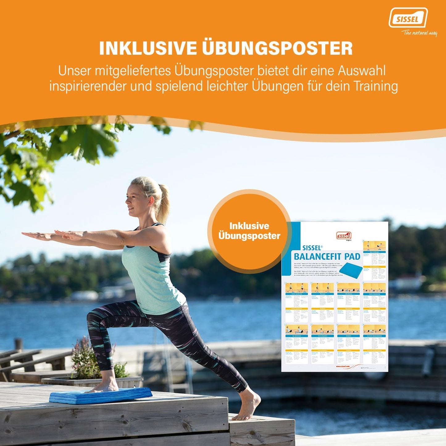 BalanceFit Pad, Blau