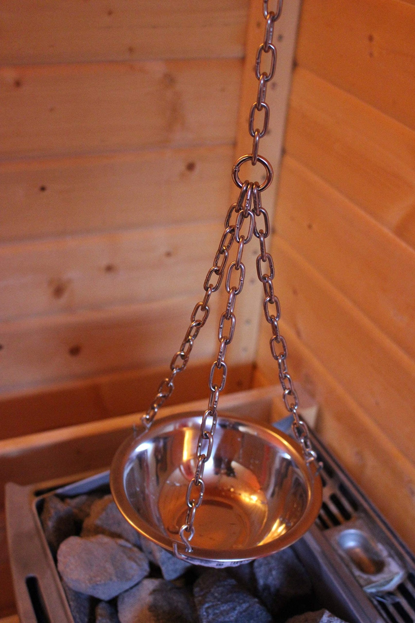 Edelstahl Verdampferschale für Sauna 20 cm, Basis