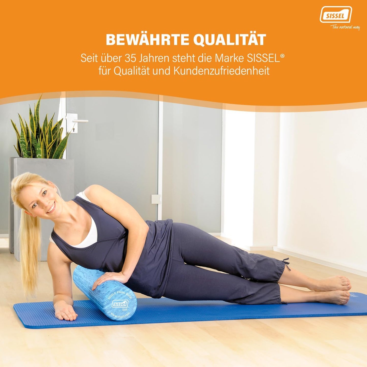 Pilates Roller Pro Soft, Single