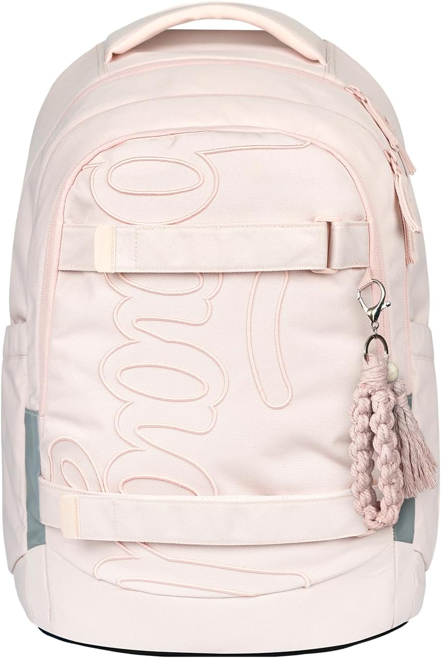 Schulrucksack-Set für Teenager (3-teilig, ergonomisch), Creamy