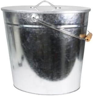Ascheeimer mit Deckel
