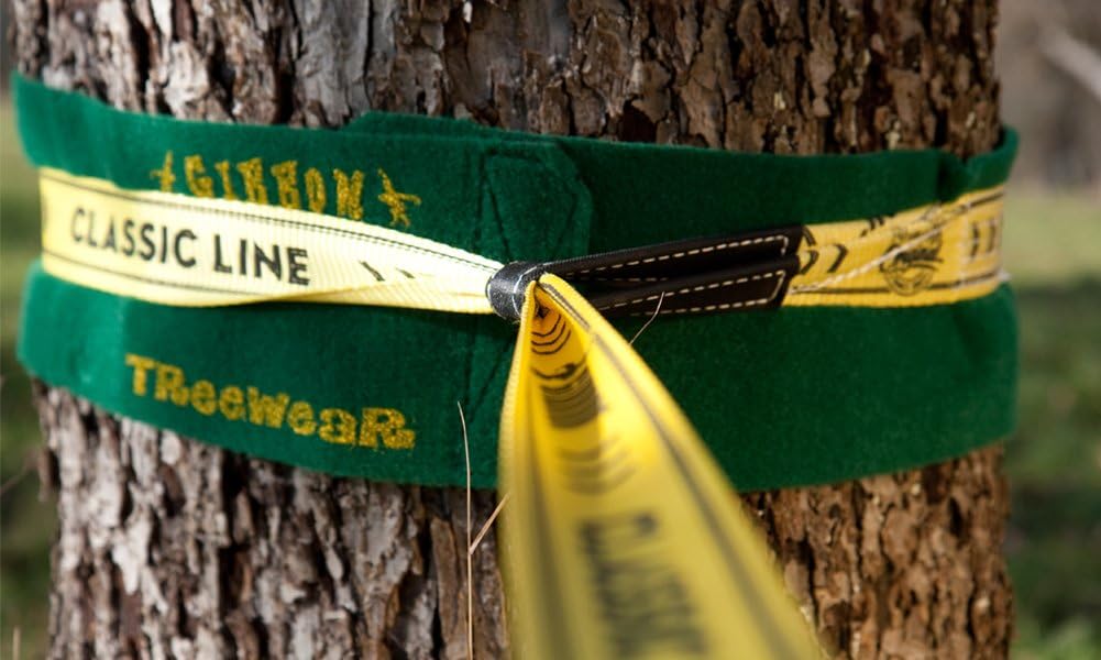 Baumschutz für Slacklines (100 cm, 2 Stück), grün STANDARD