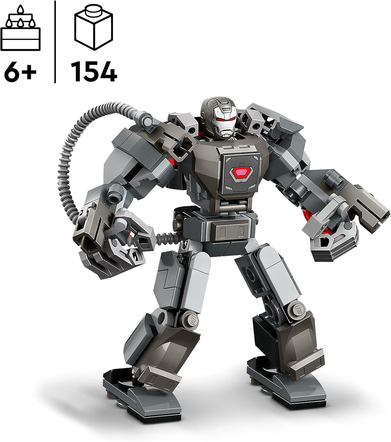 War Machine Mech Spielset mit Shootern, Single