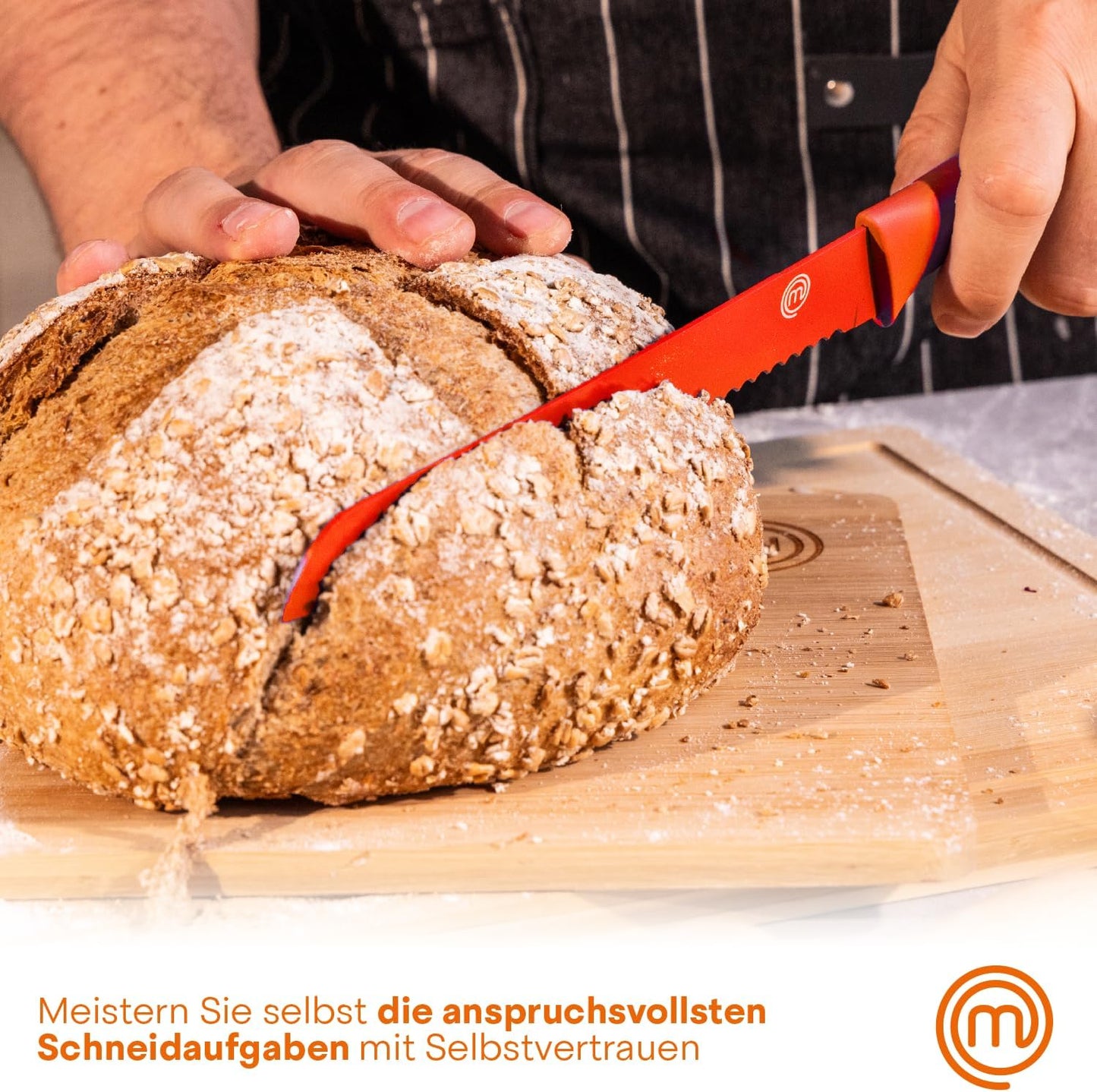 6-teiliges Messerblock-Set, Lebendig