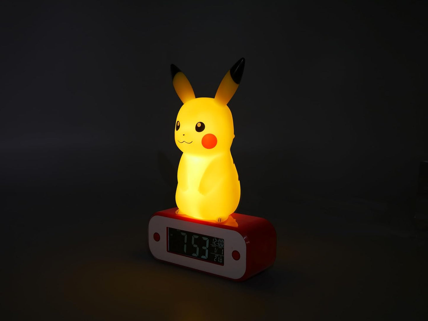 Pikachu Licht-Wecker mit LED-Anzeige