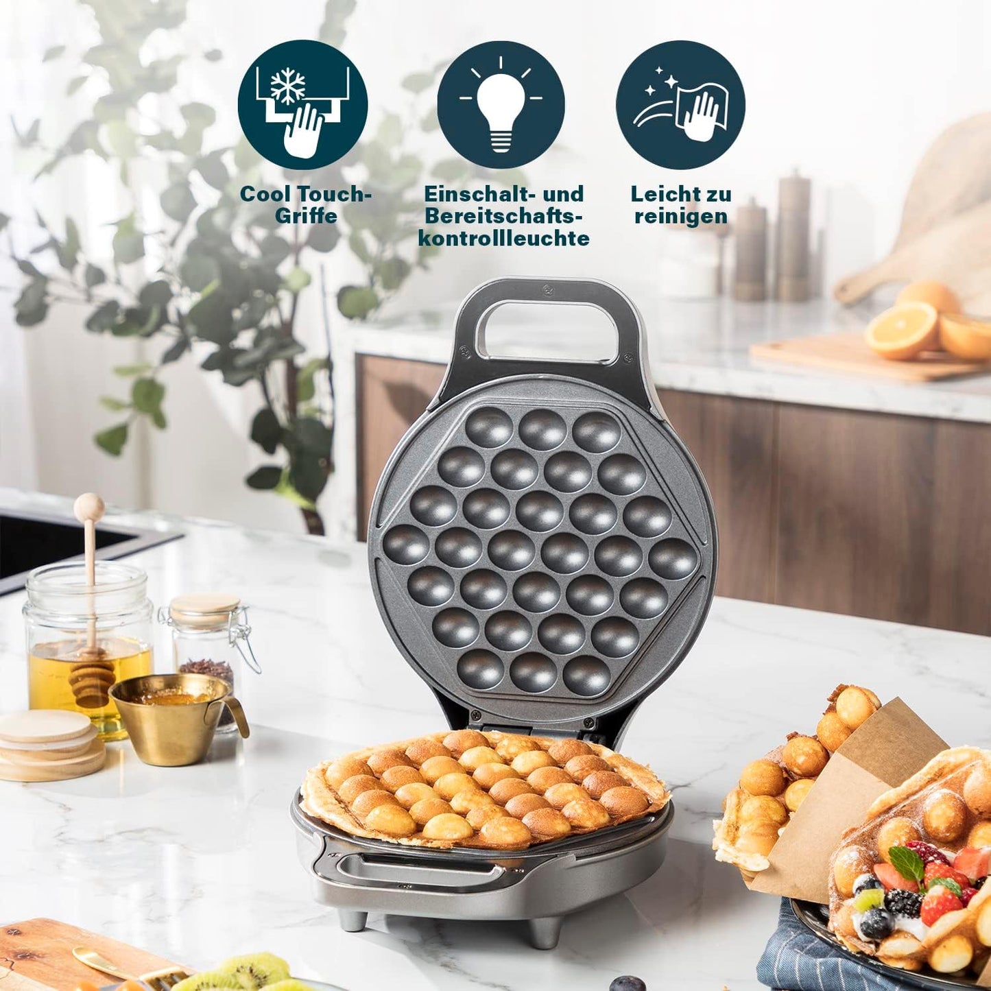 Bubble-Waffeleisen, Bubbleform