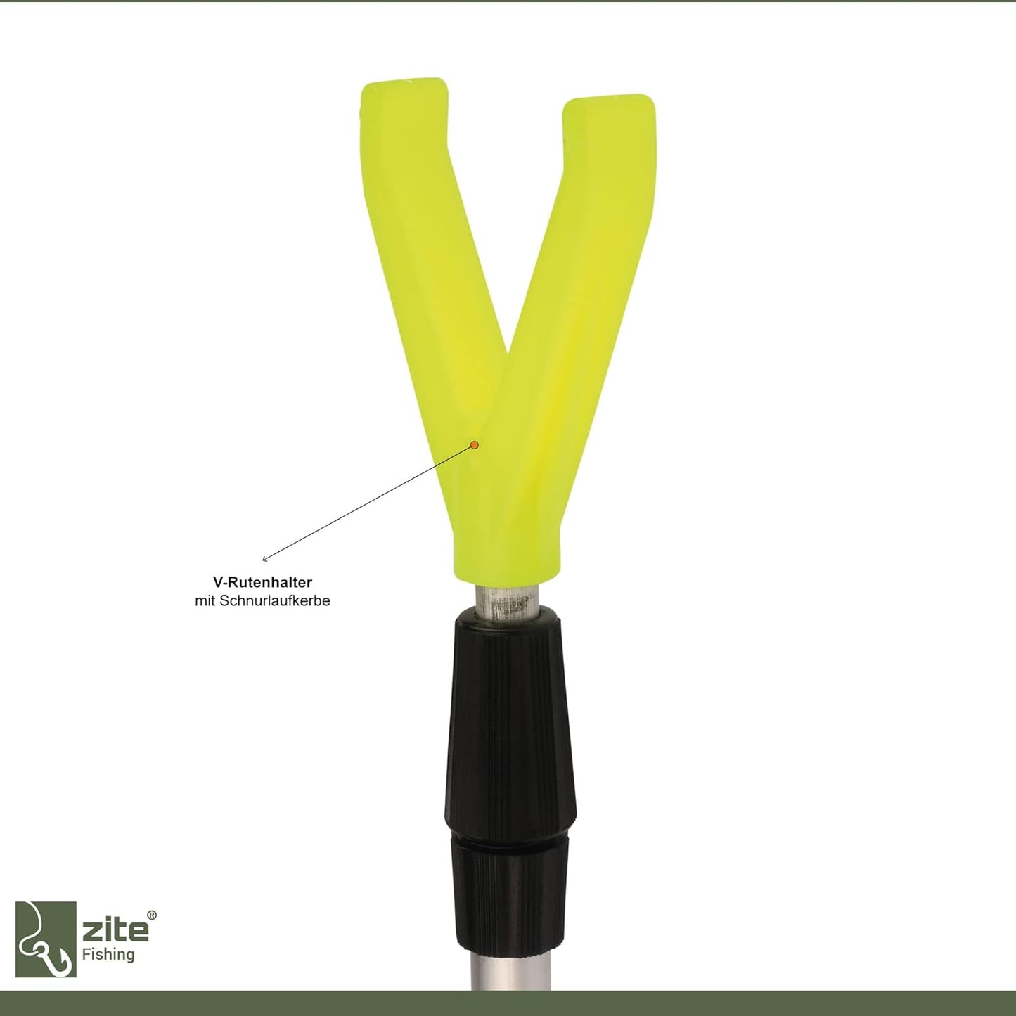 3-teiliges Teleskop Rutenhalter-Set, 75-135 cm, 3 Stück