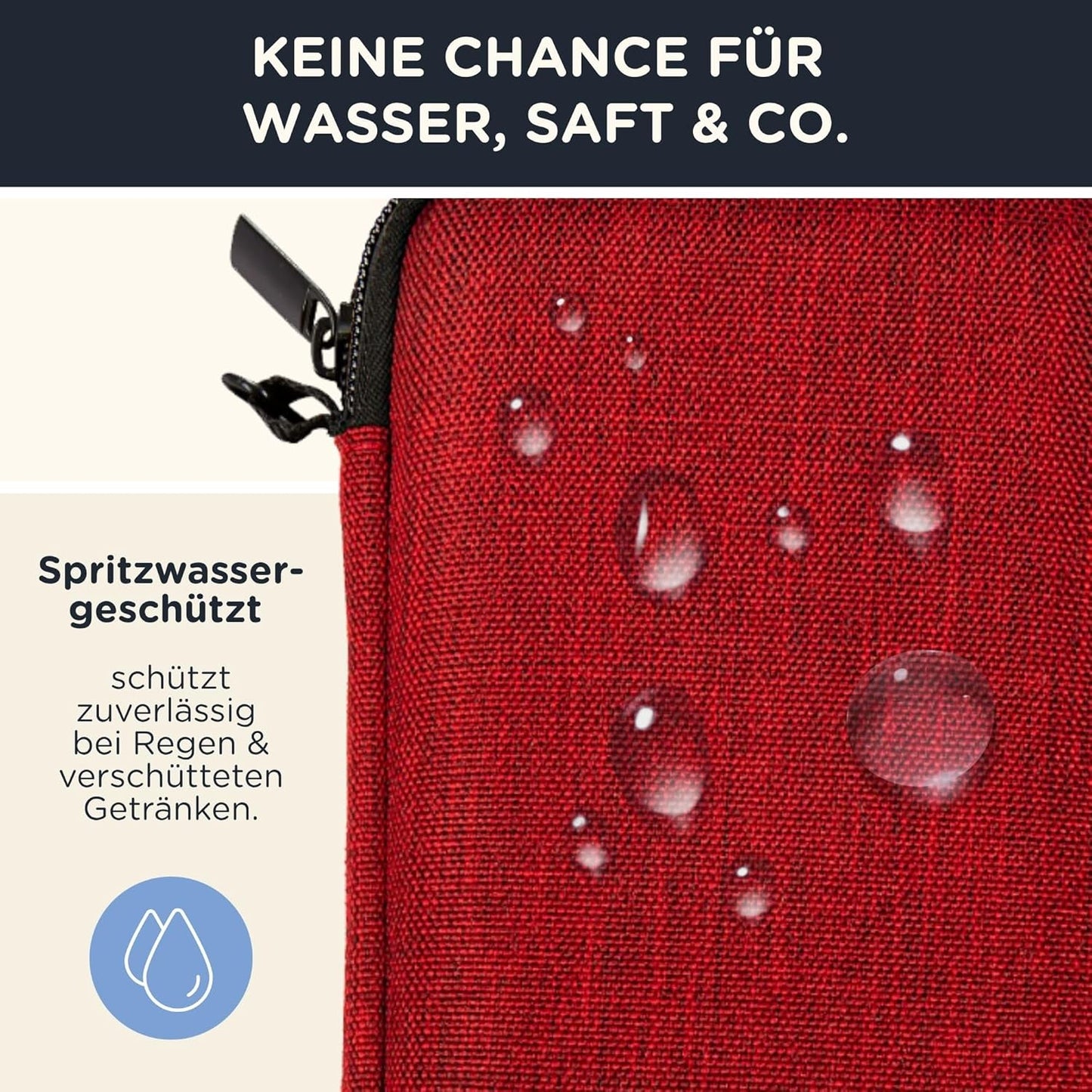 TI 30 X Plus MathPrint Rechner mit Schutztasche, Rot