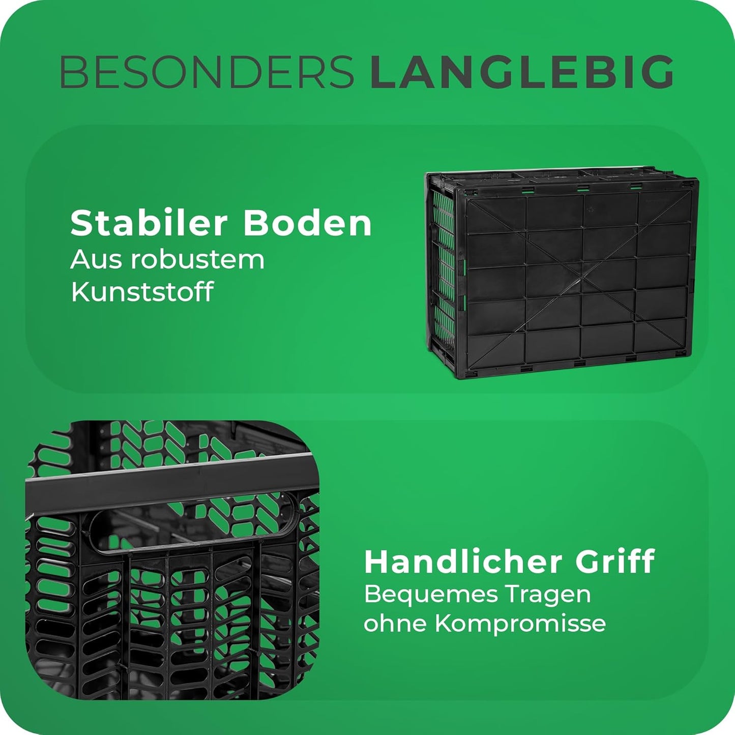 6er-Set Faltbare Klappboxen, 6