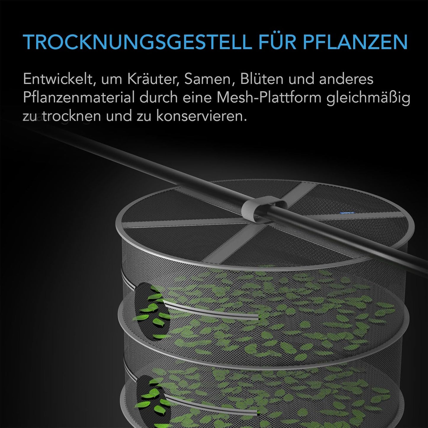 Kräuter-Trockennetz, 8-lagig, 8 Lagiges