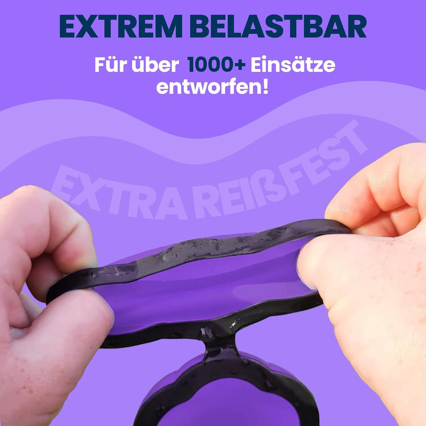 Wiederverwendbare magnetische Wasserbomben (12 Stück), Grün + Lila