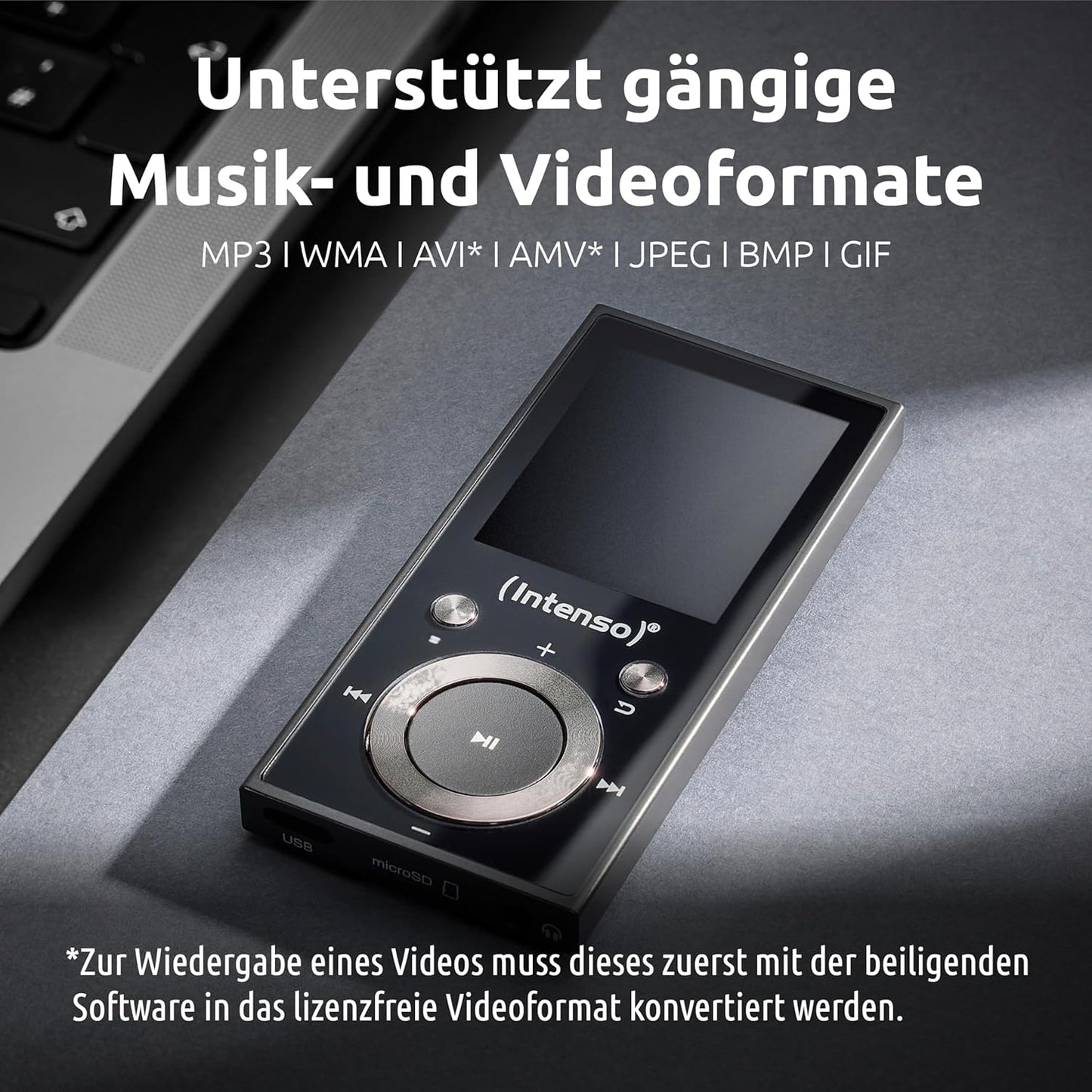 Video Scooter BT, schwarz