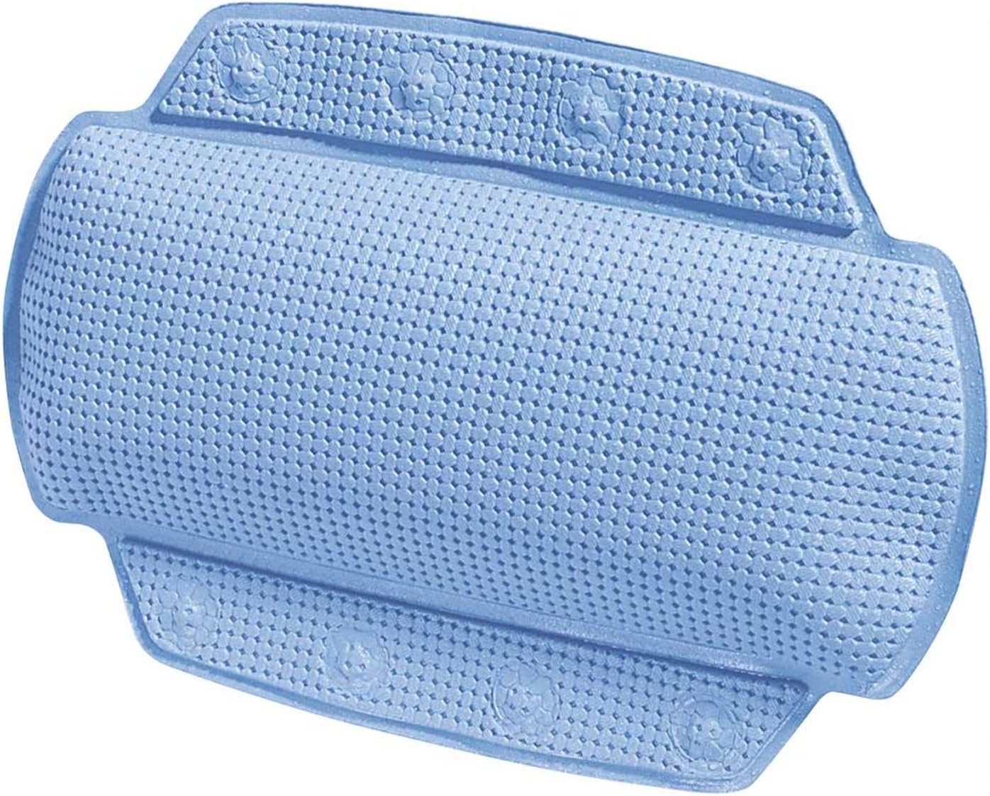 Badewannenkissen mit Saugnäpfen, Hellblau 23 x 32 cm