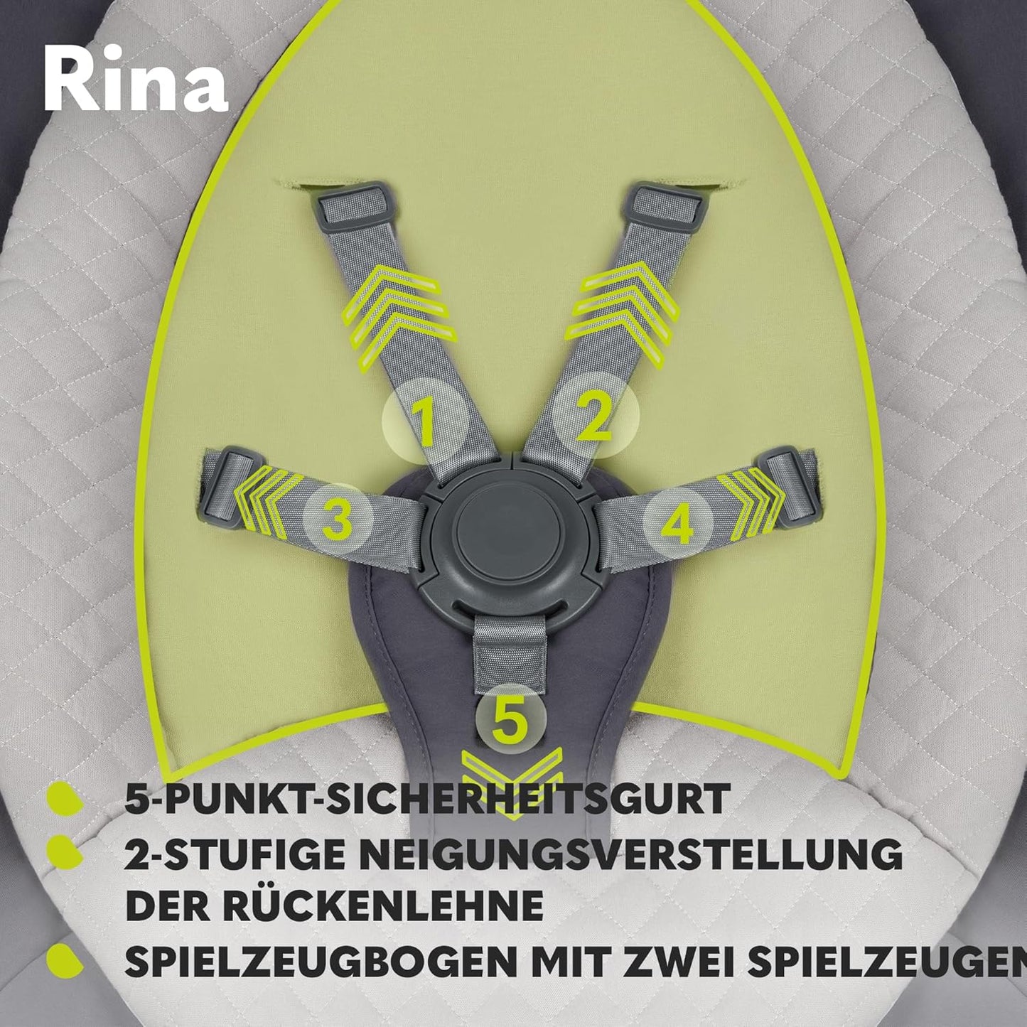 2in1 Babywippe Rina
