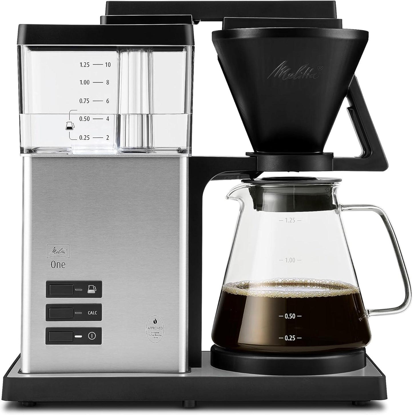 Kaffeemaschine One Edelstahl 1031-01, Edelstahl