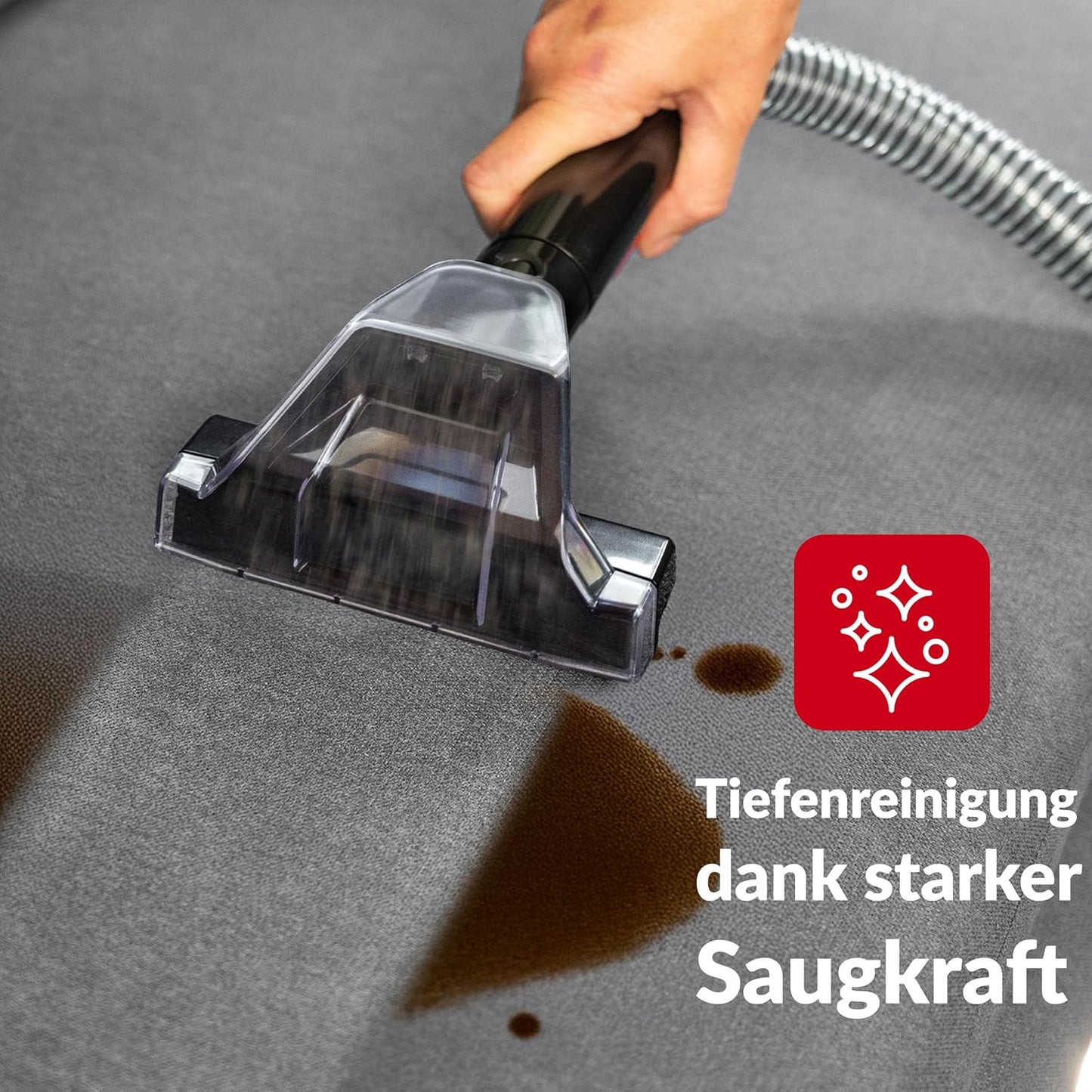 2-in-1 Waschsauger EasyWash für Teppich & Polster, 1,08 L