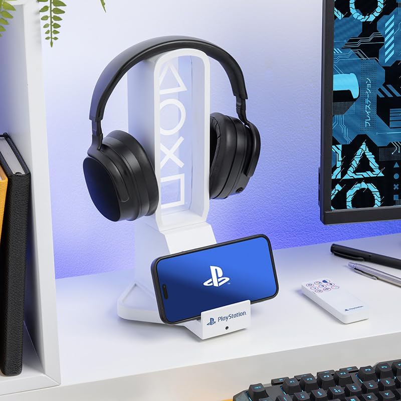 3-in-1 Kopfhörerständer mit USB-C Ladestation