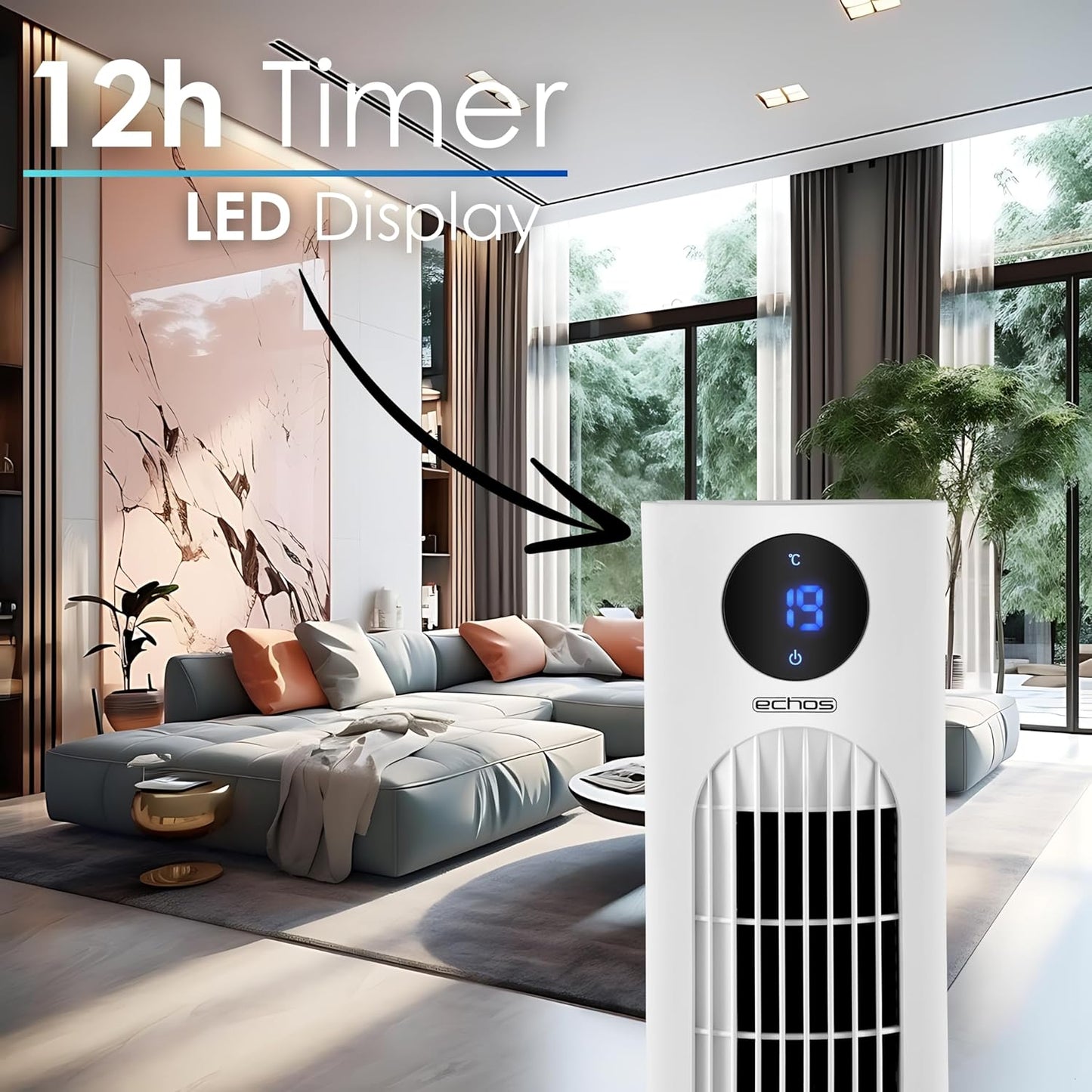 Leiser Turmventilator