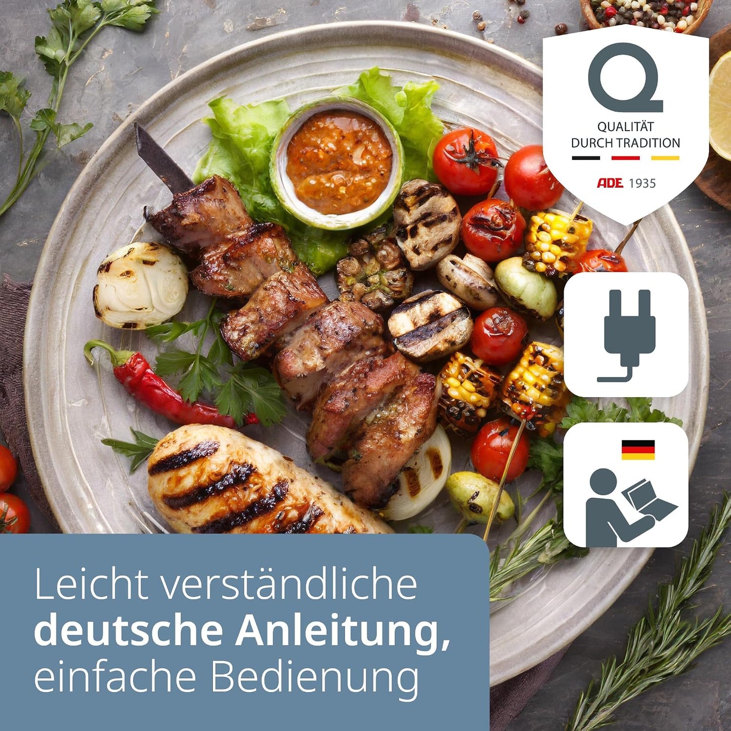 3-in-1 Kontaktgrill, Silber