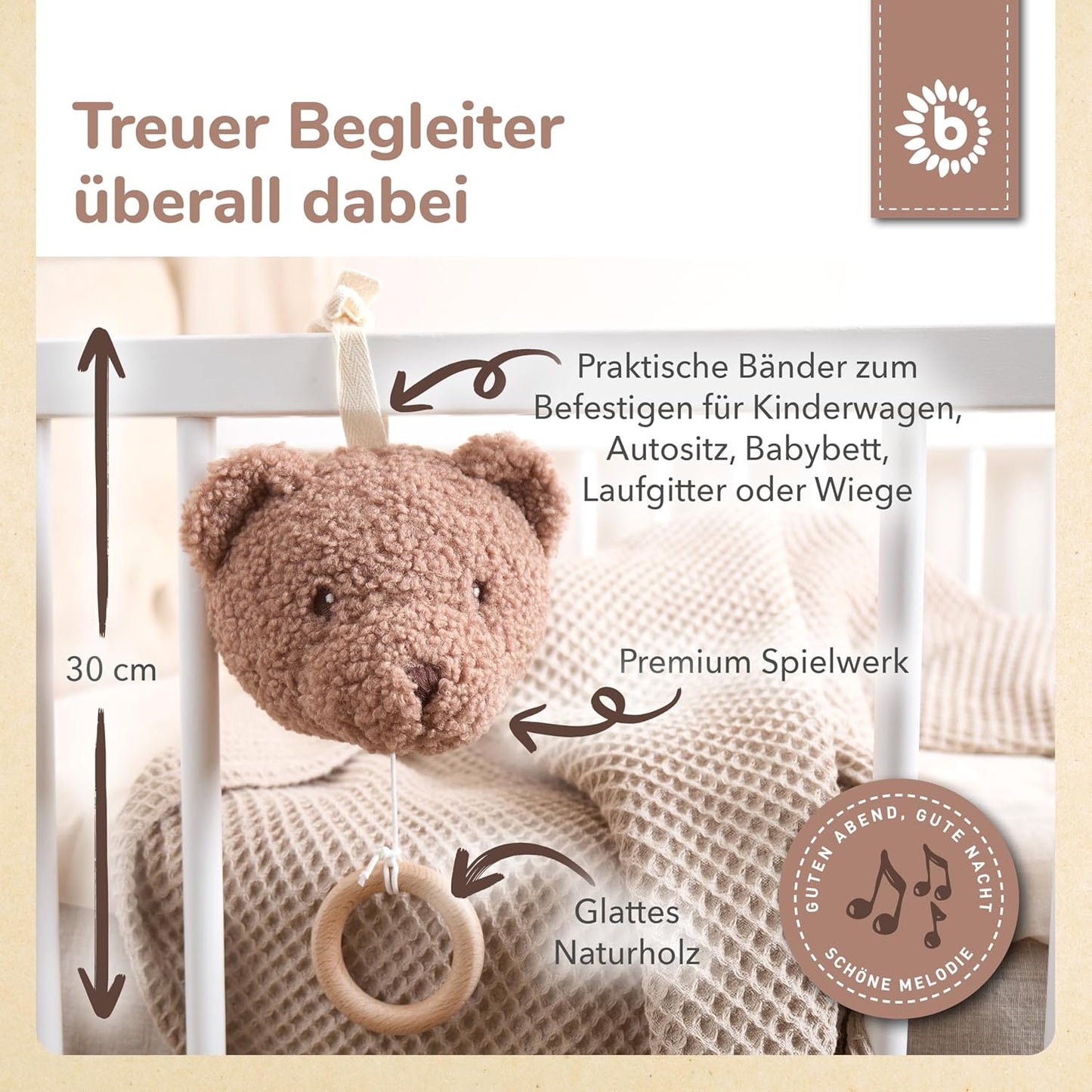 Spieluhr Bär Mika, Bär Mika