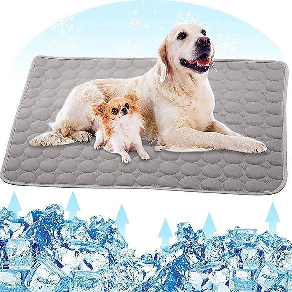 Kühlmatte für Hunde und Katzen (waschbar, XL), braun XL 70*100cm