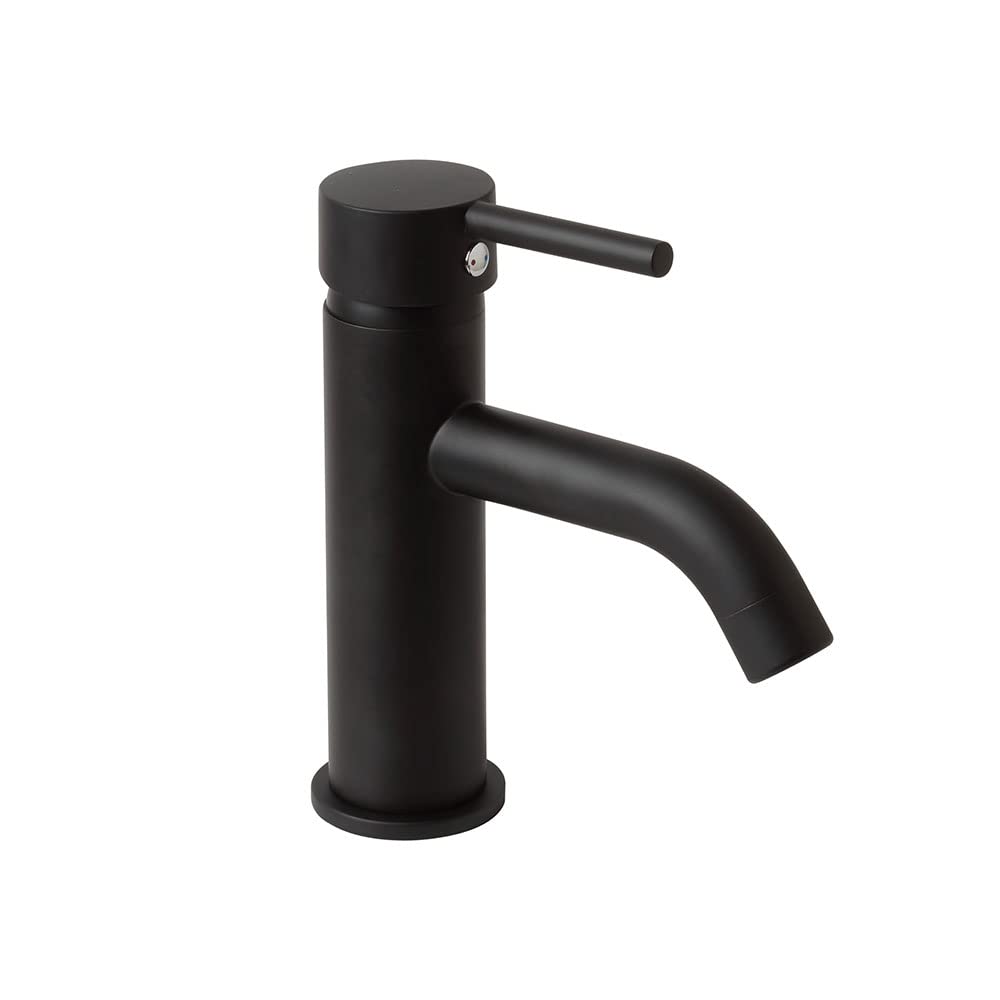 Einhebel-Waschtischarmatur, Waschbecken Schwarz