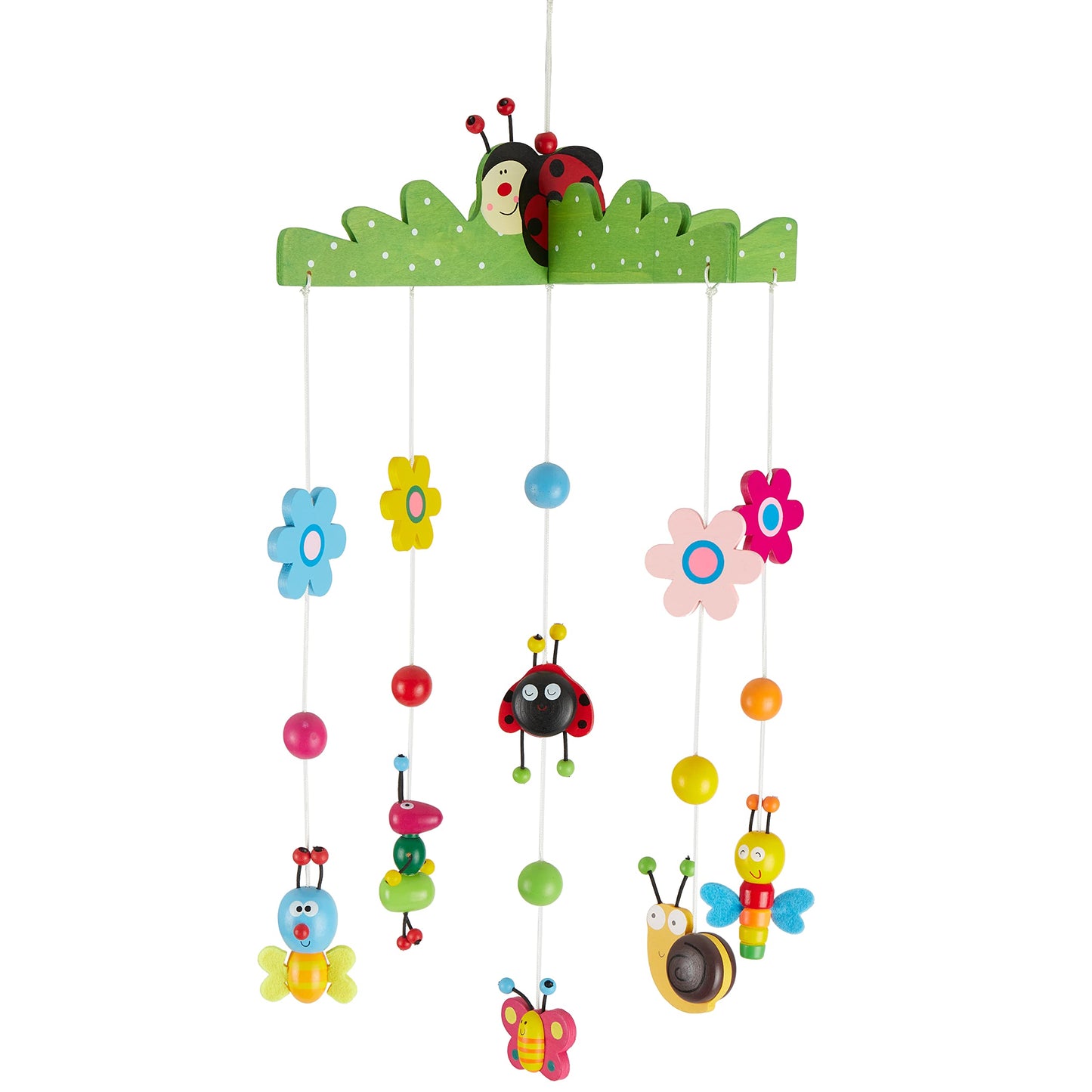 3D Baby Mobile Käferchen, Rosa