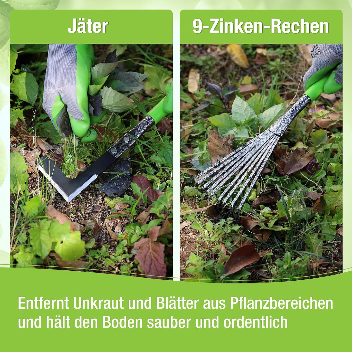 6-teiliges Gartenwerkzeug-Set