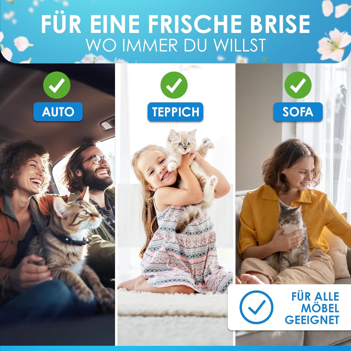 Bio Geruchsneutralisierer Konzentrat, Für Katzenbesitzer