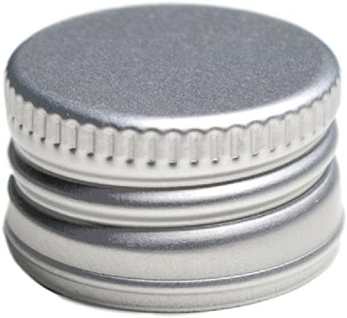 12-teiliges Glasflaschen-Set mit Schraubverschluss, Silberfarben 500ml - 12 Stück