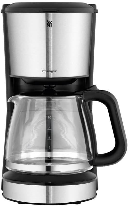Filterkaffeemaschine mit Glaskanne, 10 Tassen, Kaffeemaschine Glas