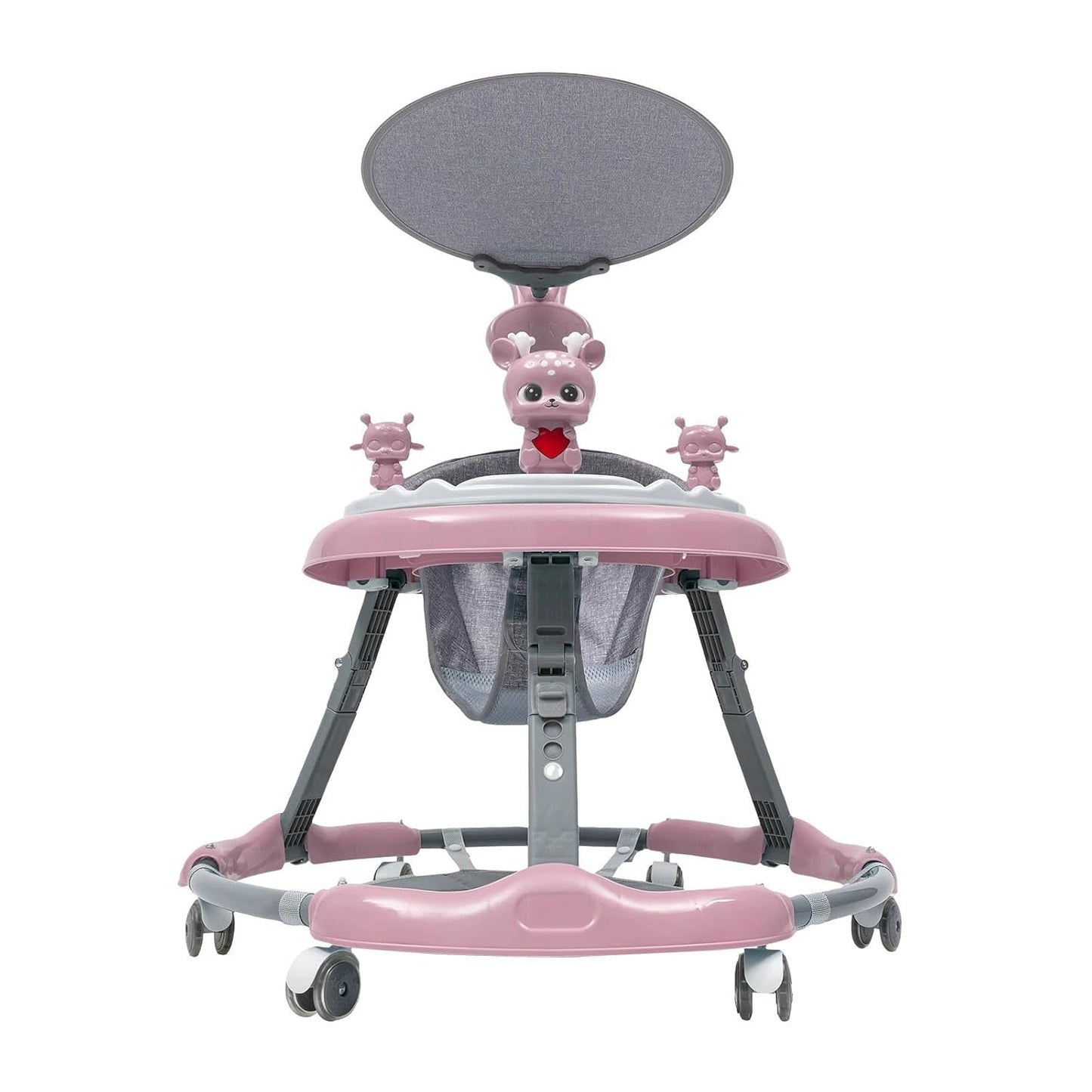 4-in-1 Lauflernhilfe für Babys, verstellbar, faltbar