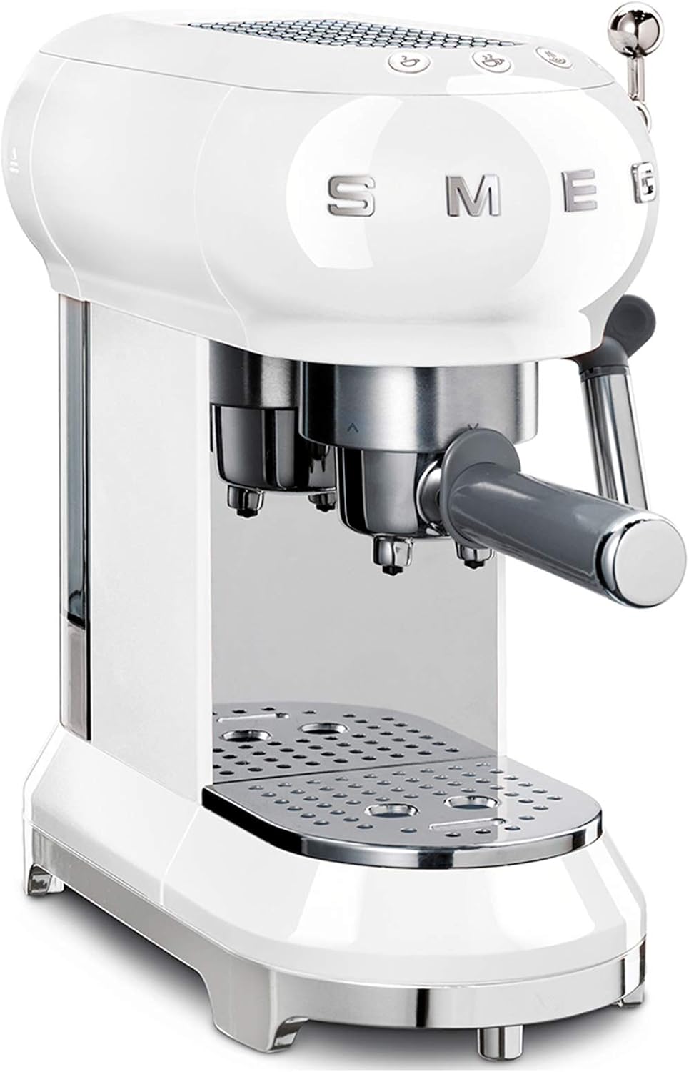 ECF01WHEU Espresso-Maschine mit Cappuccino-System, Weiss