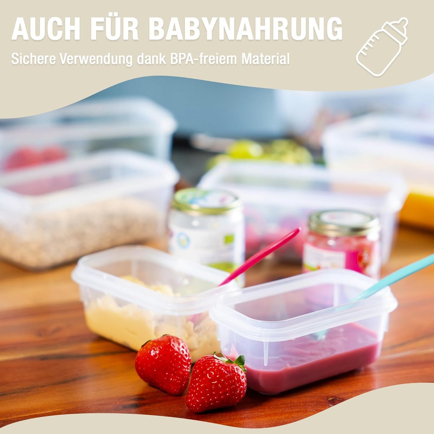 4-teiliges Frischhaltedosen-Set, 2 L | 4er Set