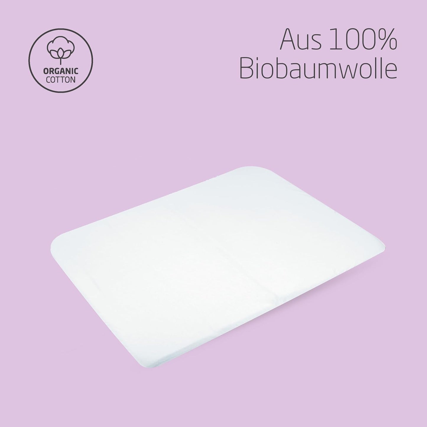 Swift, Spannbettlaken für Kleinkinder Weiss