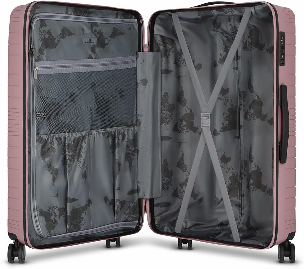 Hartschalen-Trolley, 92L, Old Rose Koffer L (75 cm)