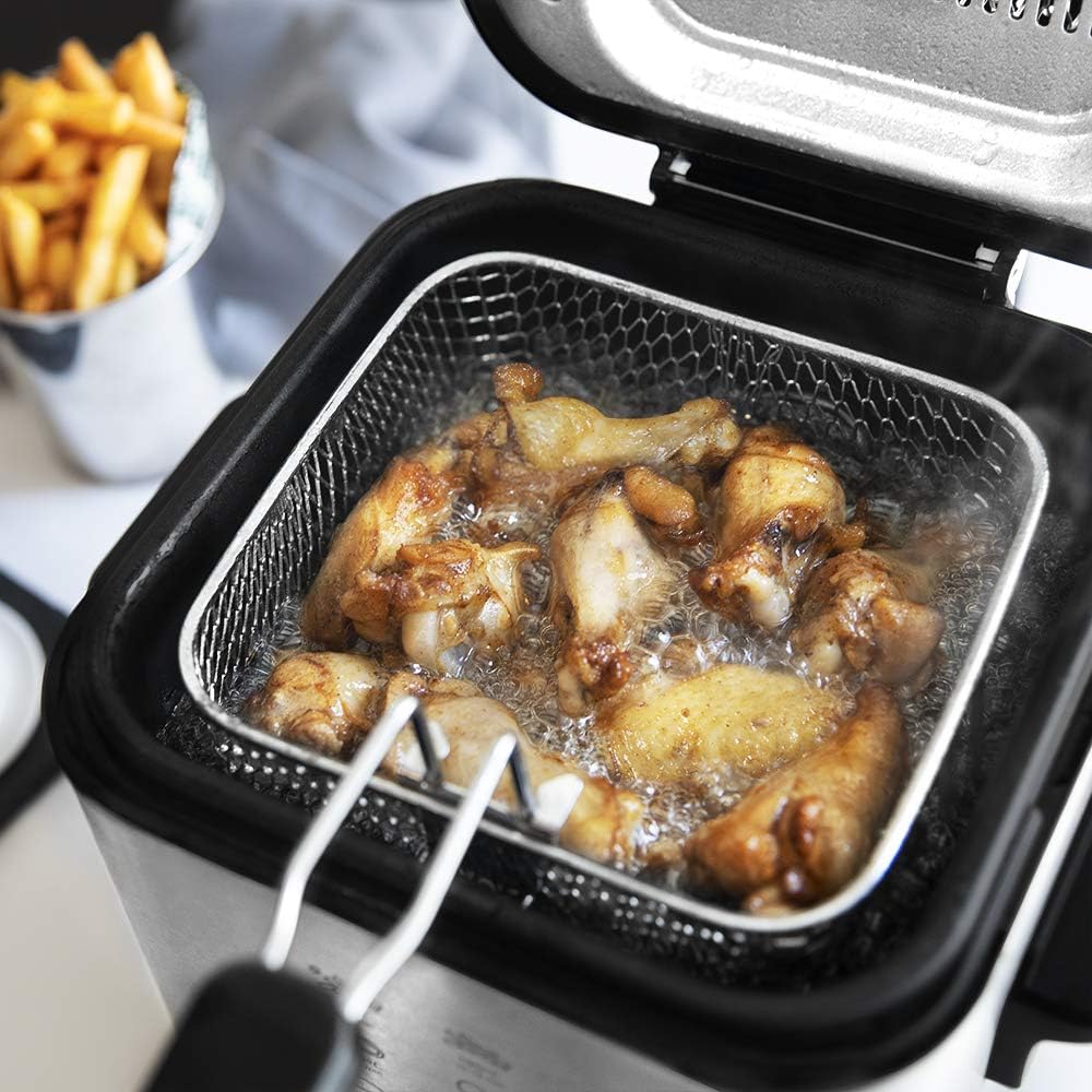 CleanFry Infinity 1500 Fritteuse, Edelstahl 900 W | 1,5 L