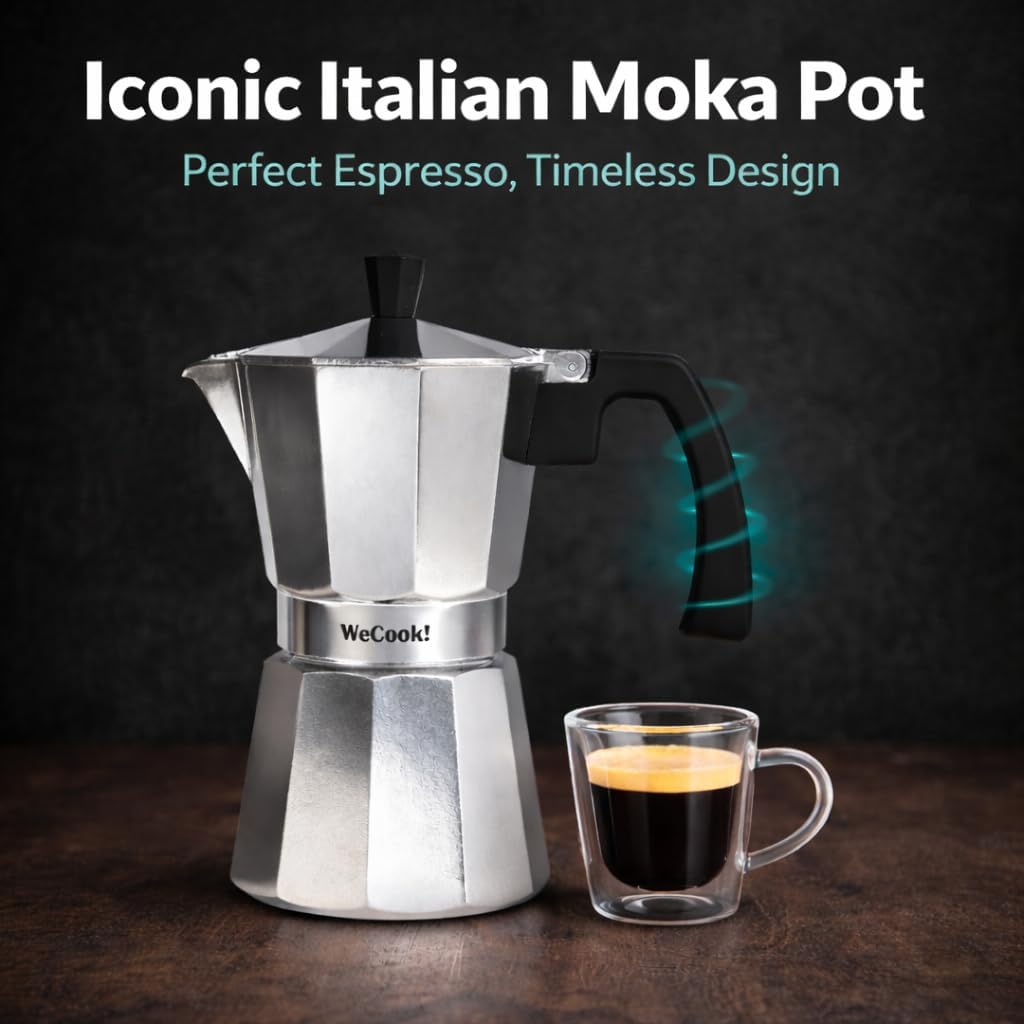 Espressokocher für 6 Tassen, CUPS 6 CUPS