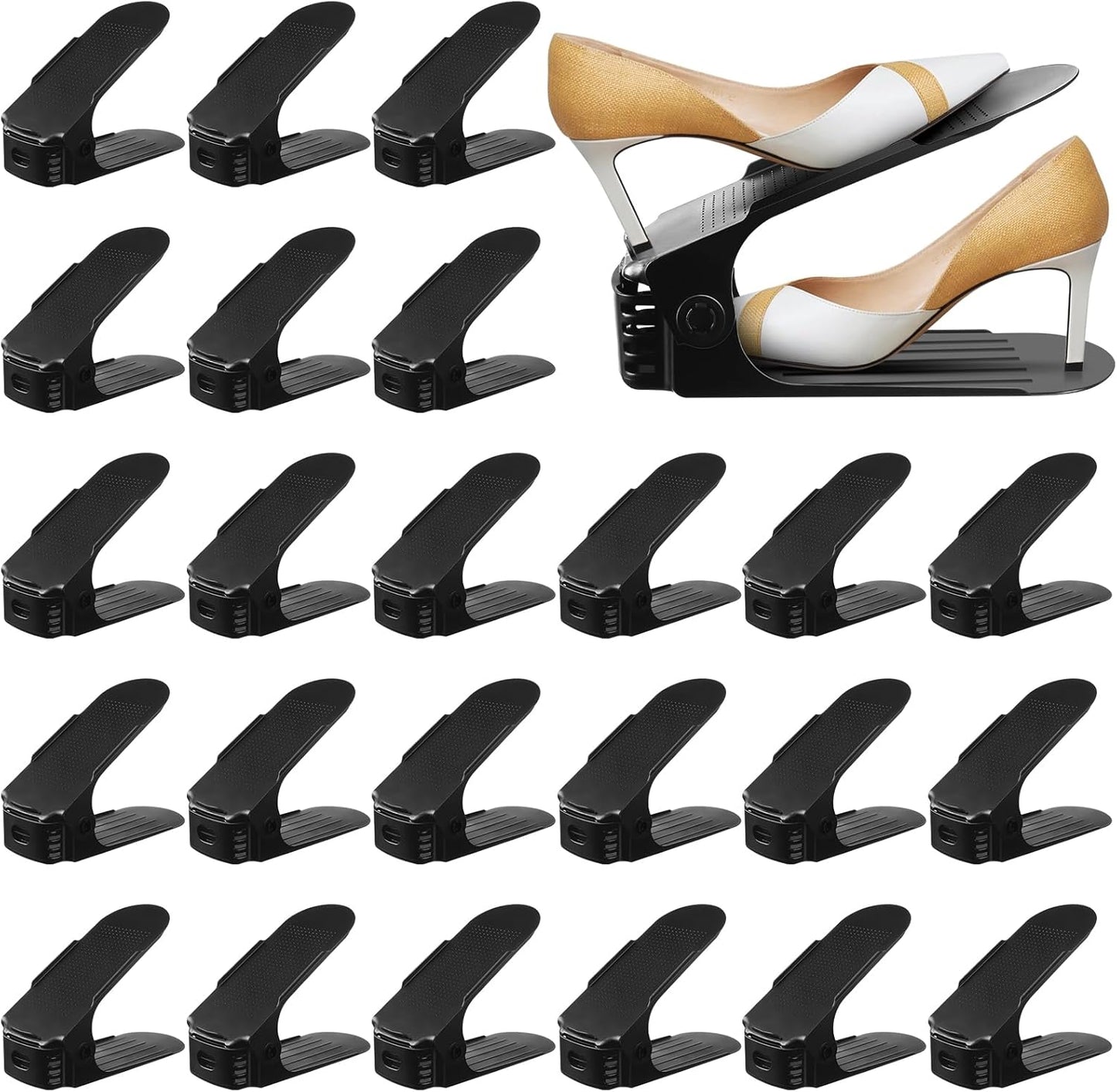Einstellbare Schuhstapler-Set (24 Stück)