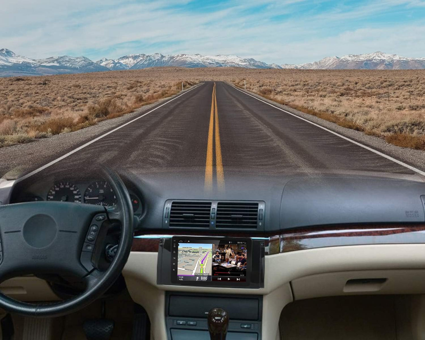 Android 10 Autoradio für BMW M5/E39/E53 mit GPS & Carplay, 4G64G-B