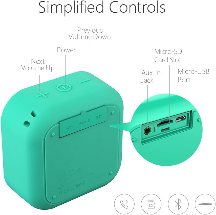 Mini Bluetooth Lautsprecher True Wireless Stereo