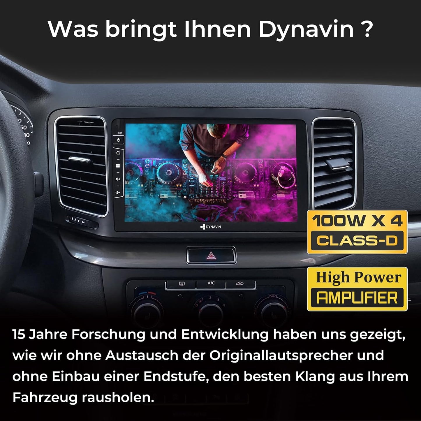 D9-DF56 Premium Flex Android Autoradio für VW Sharan/Seat Alhambra