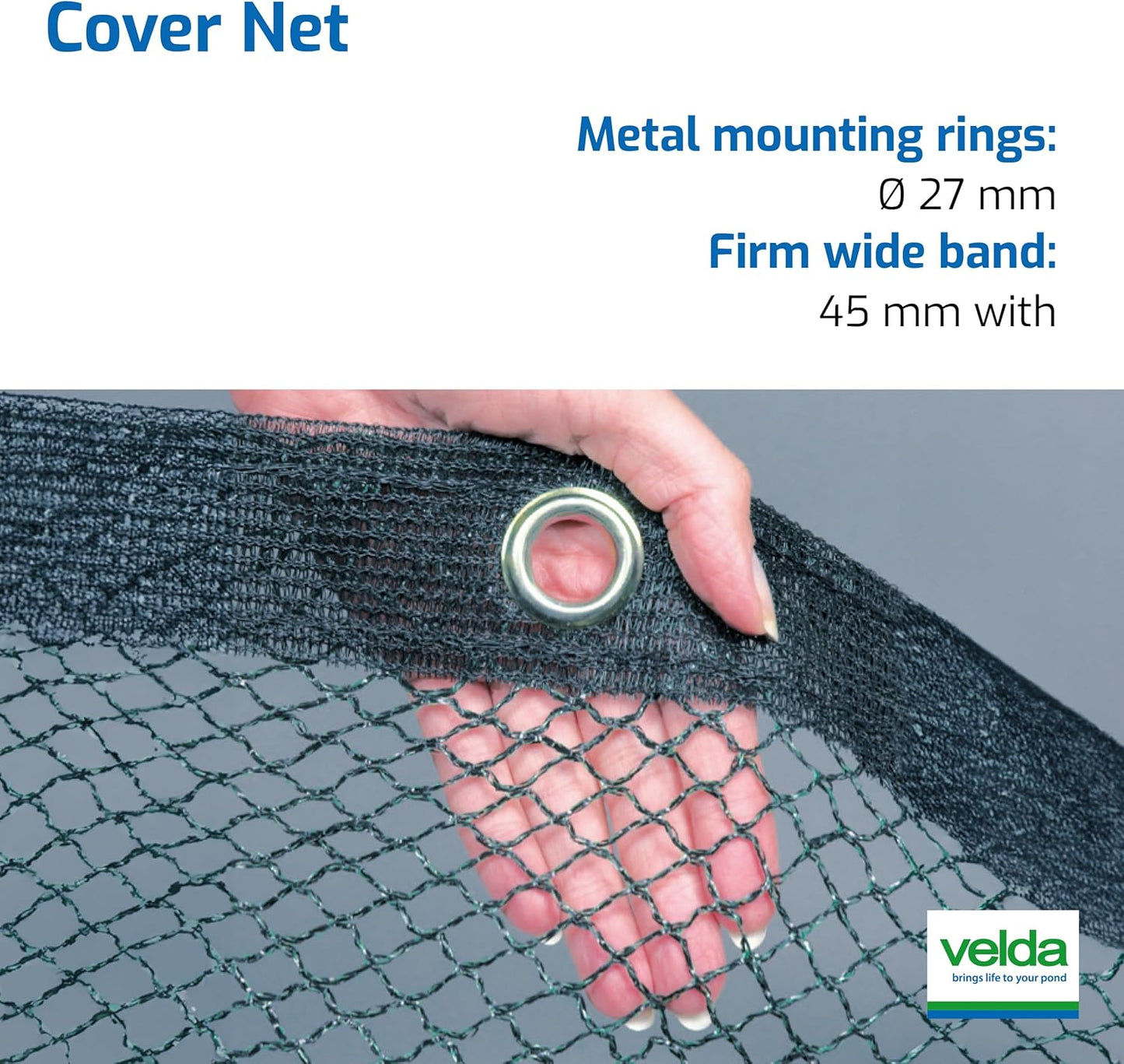 Teichnetz Laub- und Reiherschutz, 4x3 m, 4 x 3 m