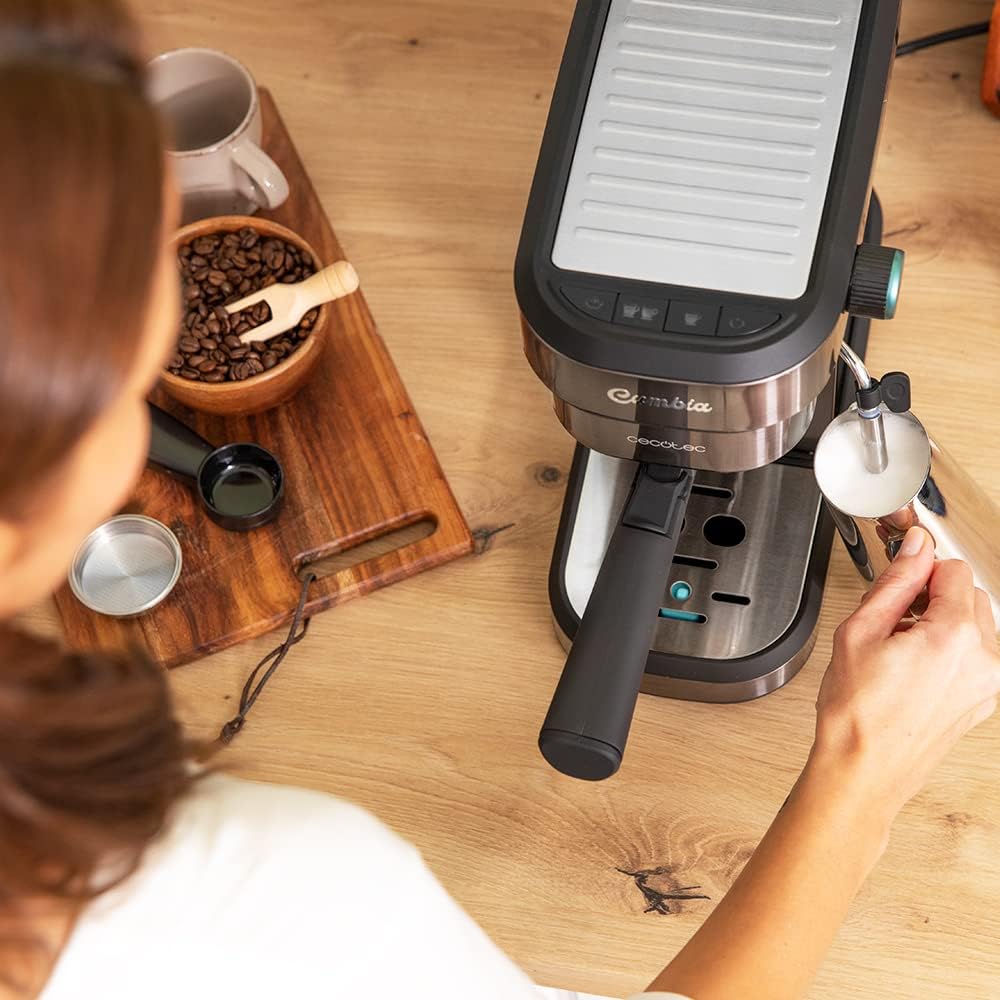 Espressomaschine Cafelizzia 890, 20 Bar Druck, Dark Ohne Manometer