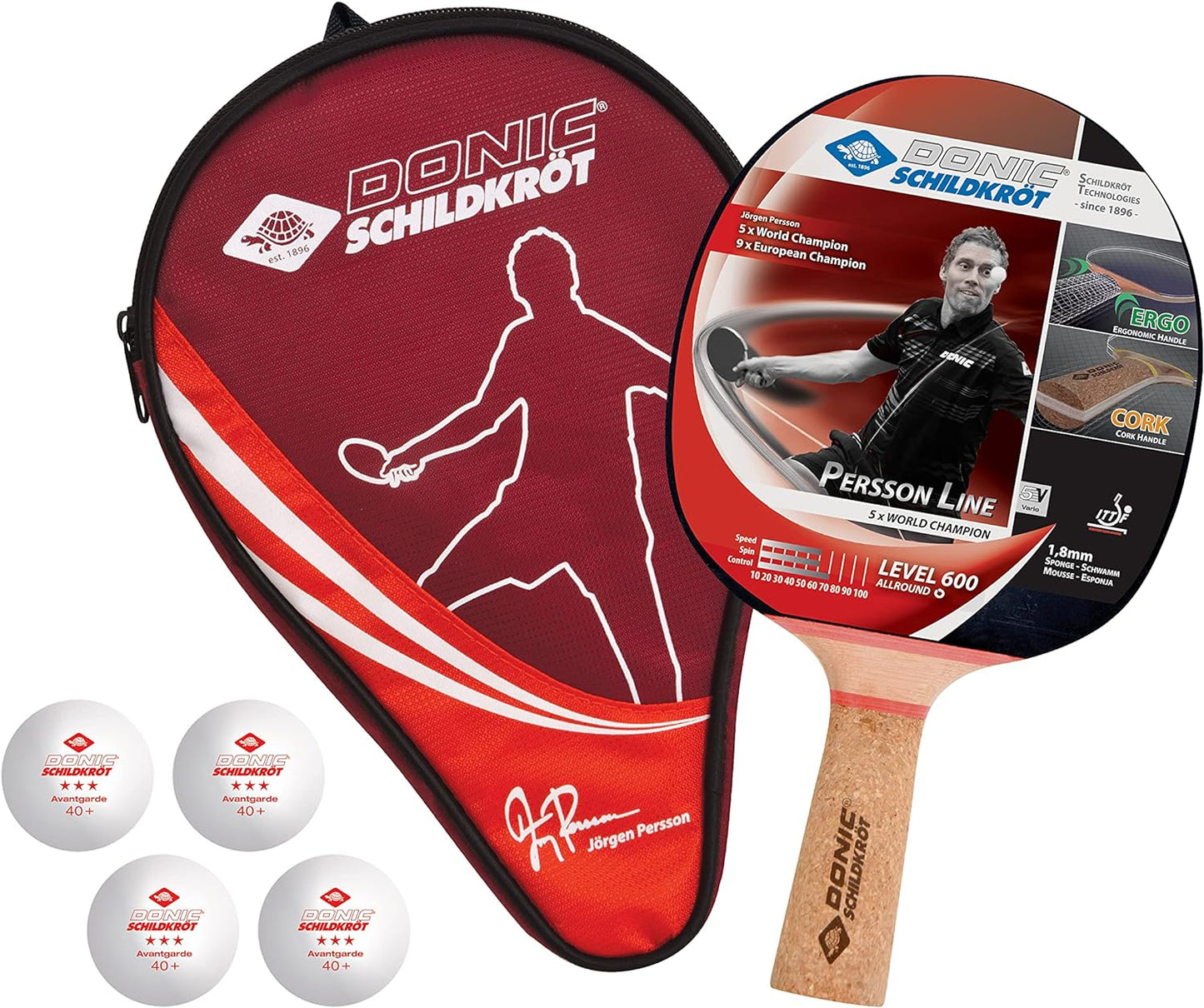 Tischtennis-Geschenkset Persson 600, Persson 600, 788450