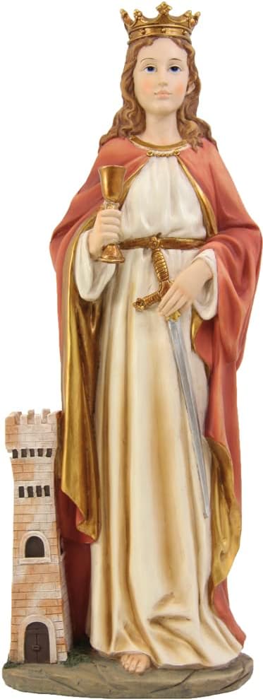 Heiligenfigur Hl. Barbara Statue