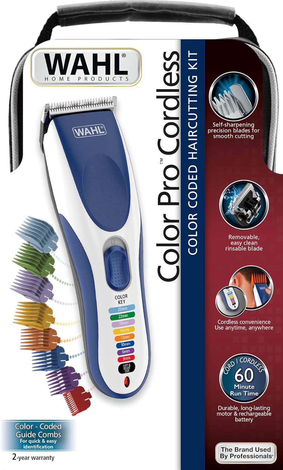 09649-016, ColorPro Cordless Haarschneidemaschine - Einzelgerät