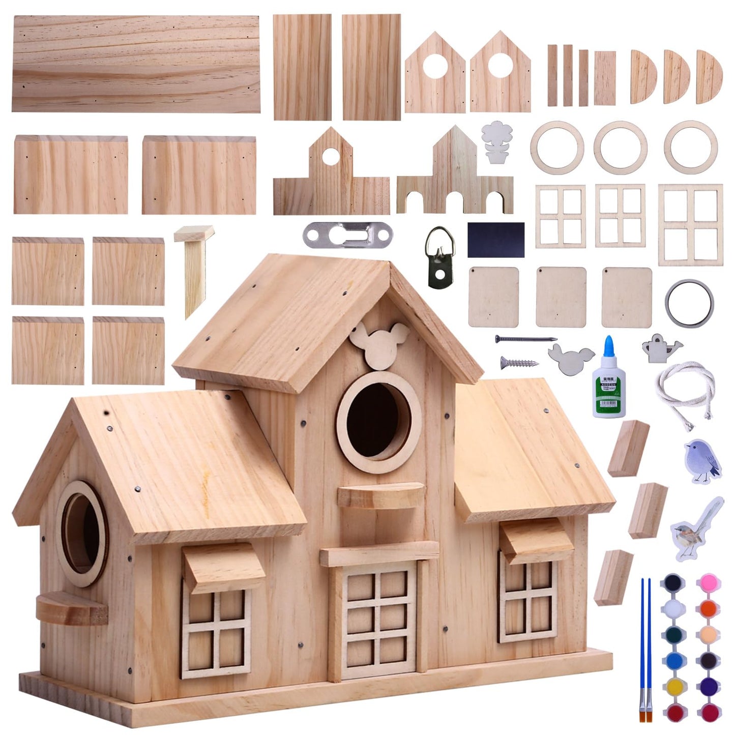 Dekoratives Vogelhaus